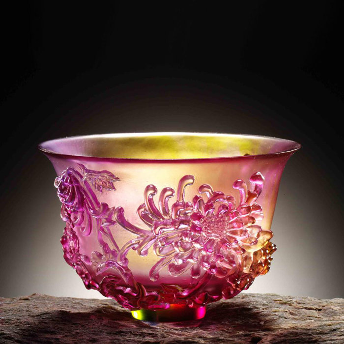 LIULI Crystal Art Handmade Glass Decorative Bowl Wayfair